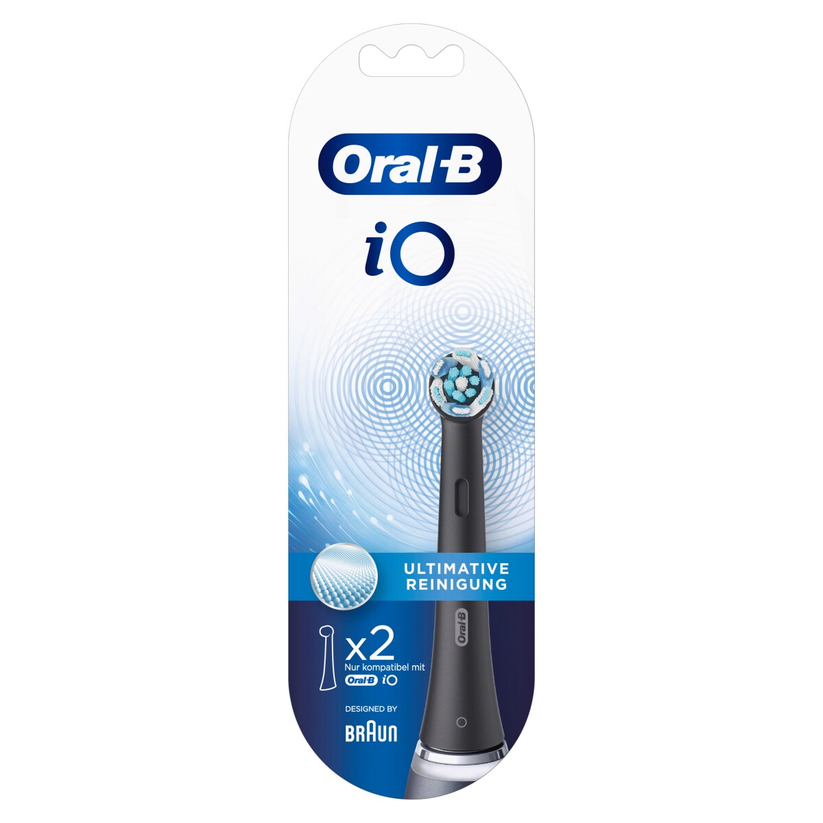 Oral-B iO Ultimative Reinigung black Ersatzbürsten 2er
