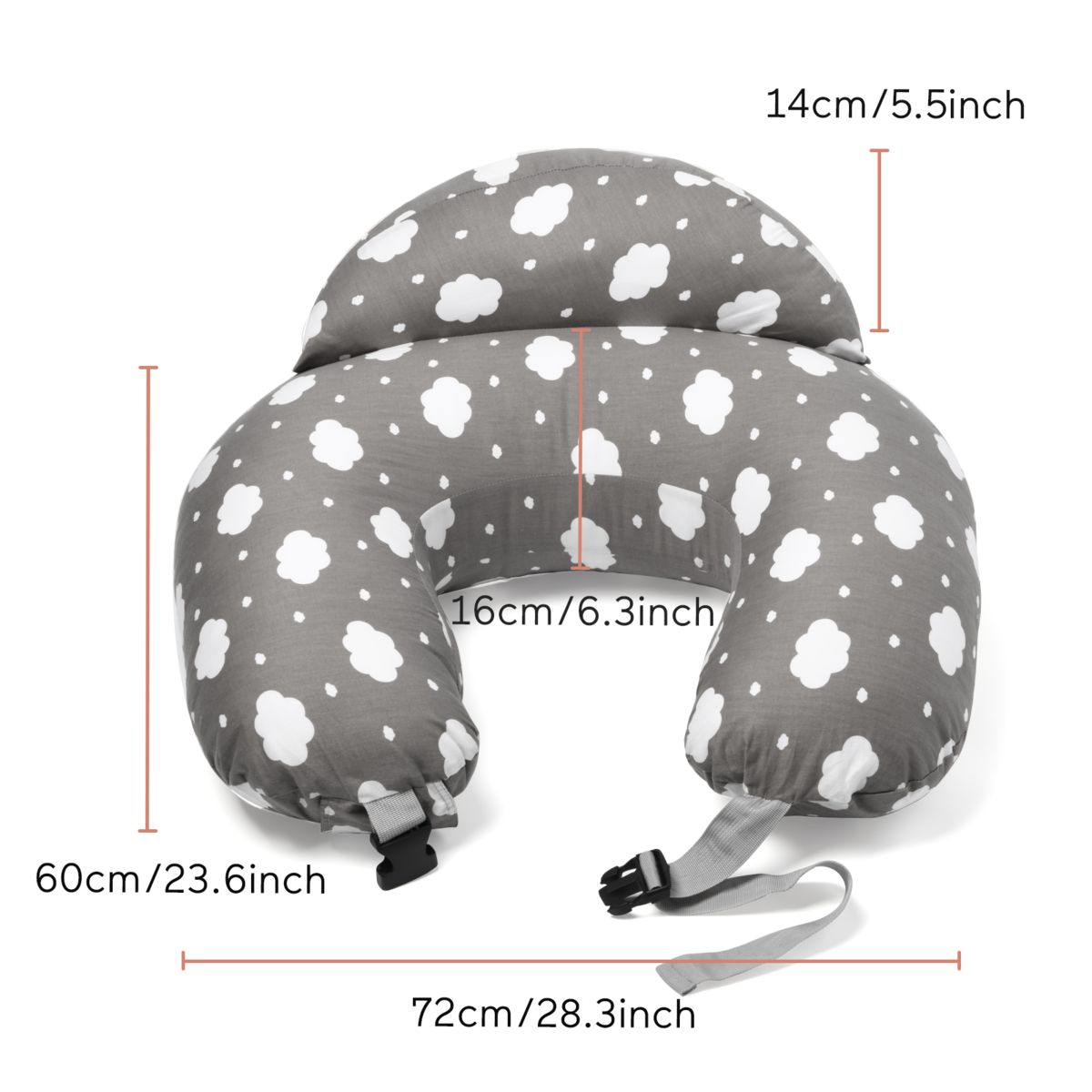 Momcozy Verstellbares Stillkissen