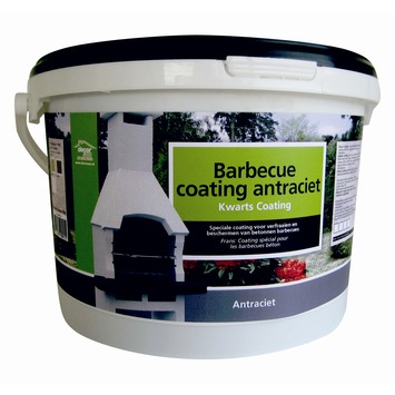 Barbecuecoating antraciet 8 kg