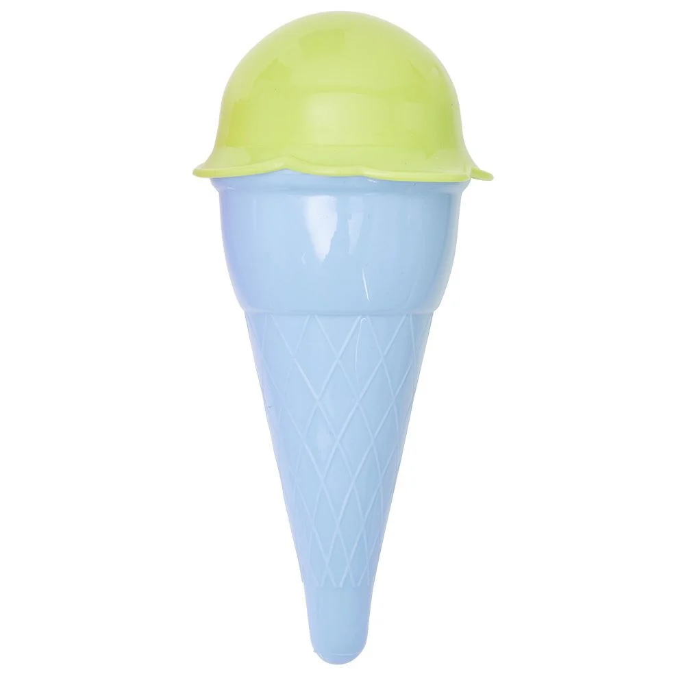 Seau de plage garni Ice cream Funky 11 pièces bleu ou rose