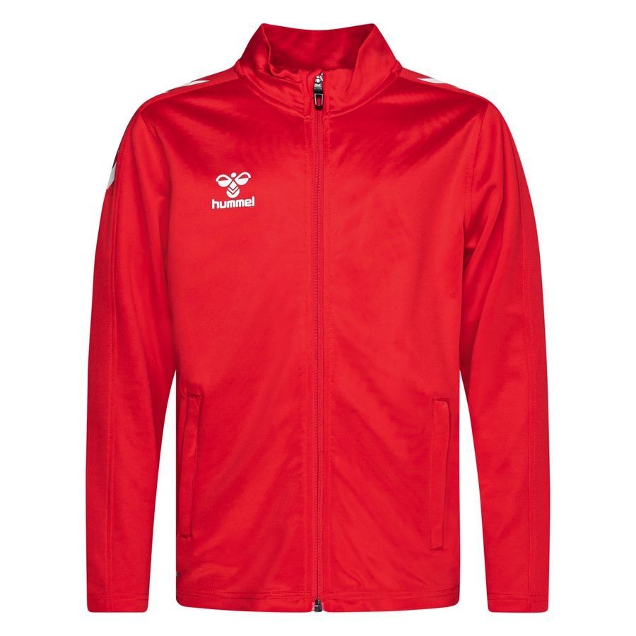 Hummel Haut d'Entraînement hmlCORE XK Poly Zip - Rouge Enfant