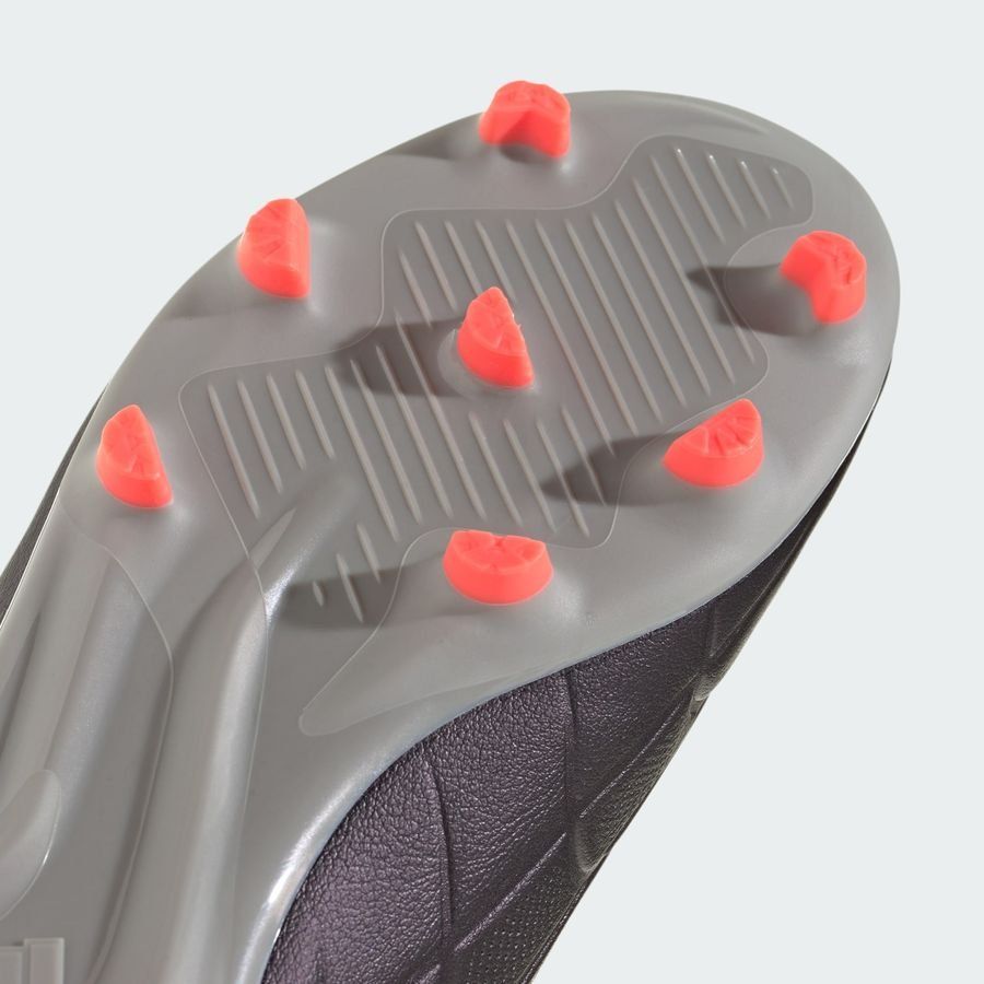 adidas Copa Pure 2 League FG Vivid Horizon - Aurora Black/Argenté/Turbo Enfant