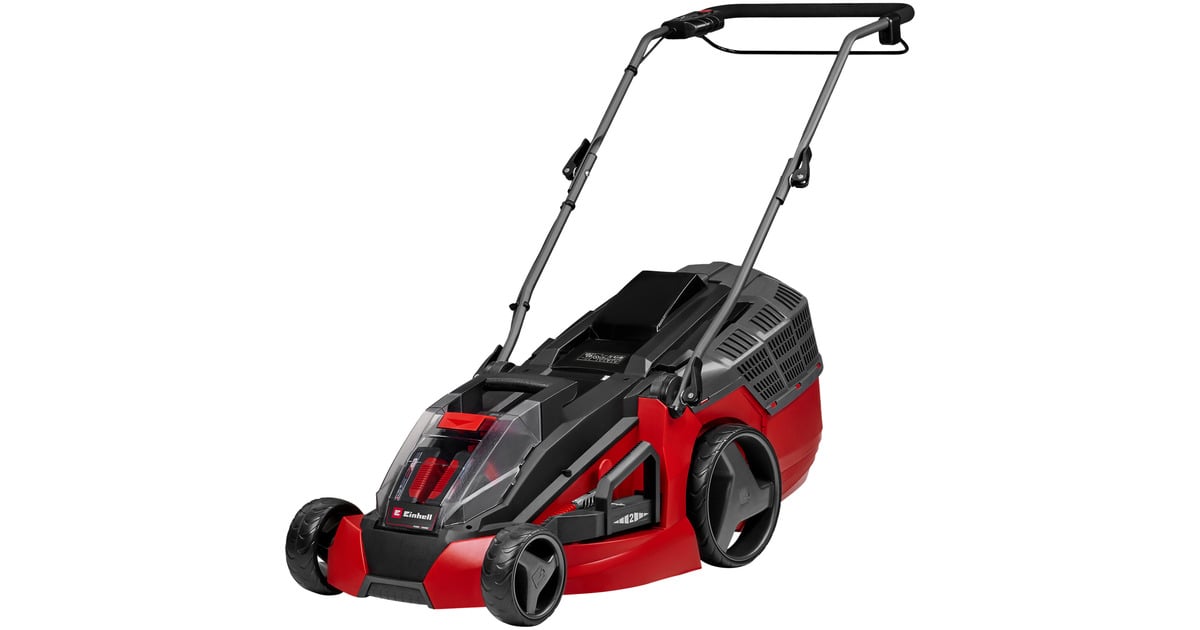 EINHELLAccu grasmaaier GE-CM 43 Li M Kit  (Rood/zwart, Accu inbegrepen)