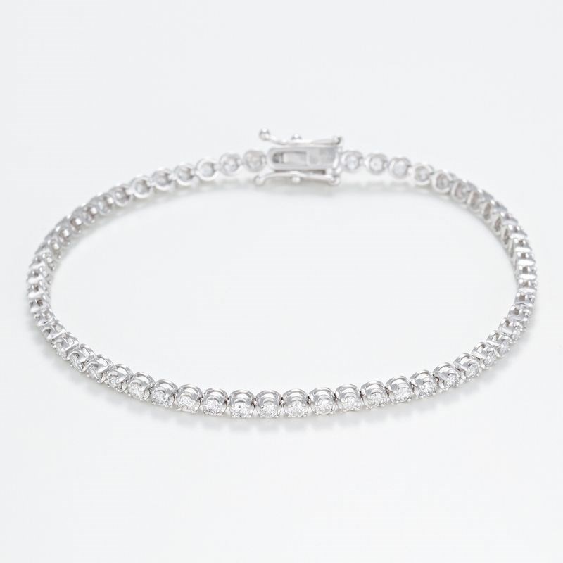Bracelet Or Blanc et Diamant