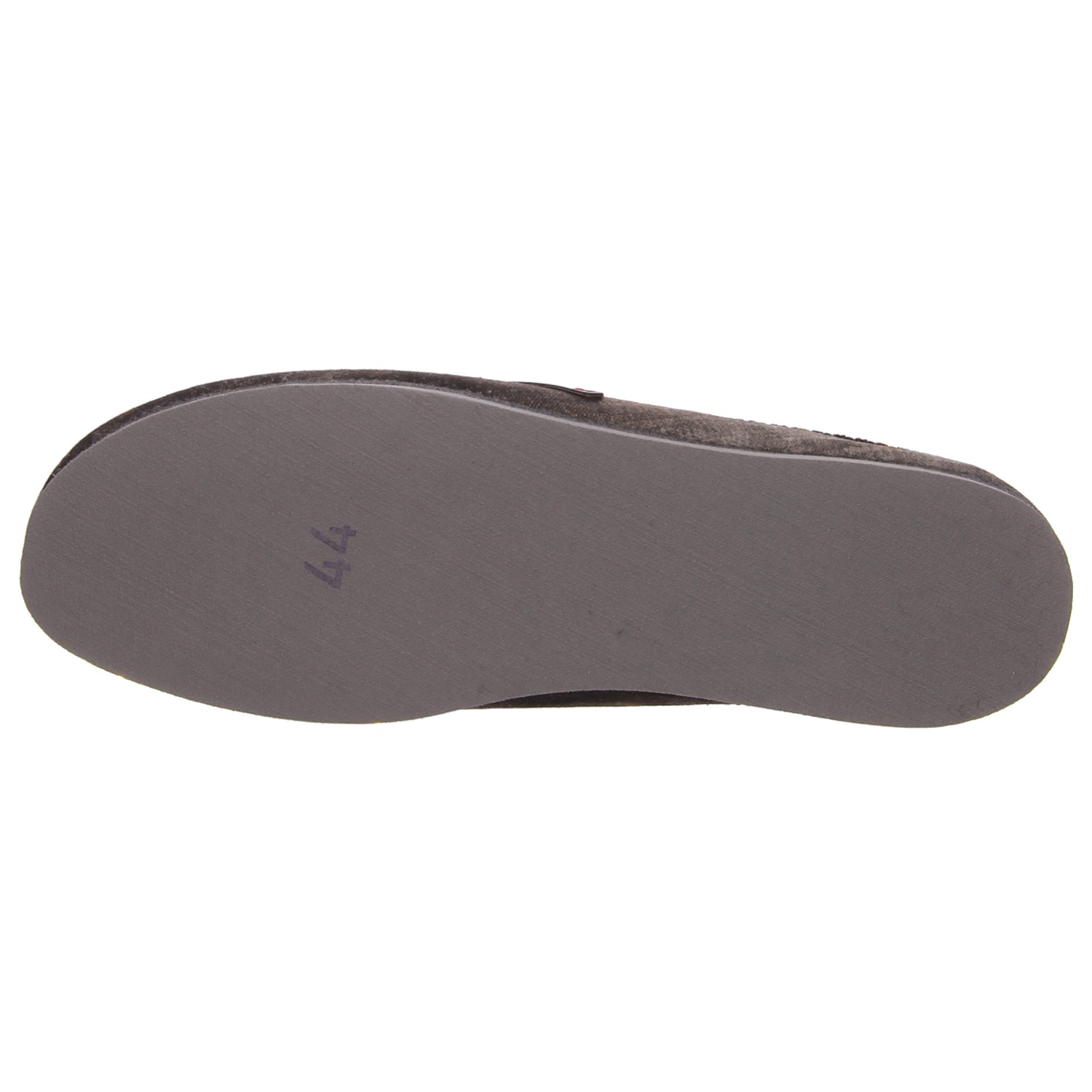 Helmut Trunte Hausschuh grau blau