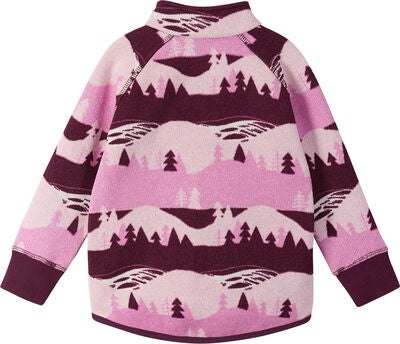 Reima Ornament Fleecejakke, Cold Pink