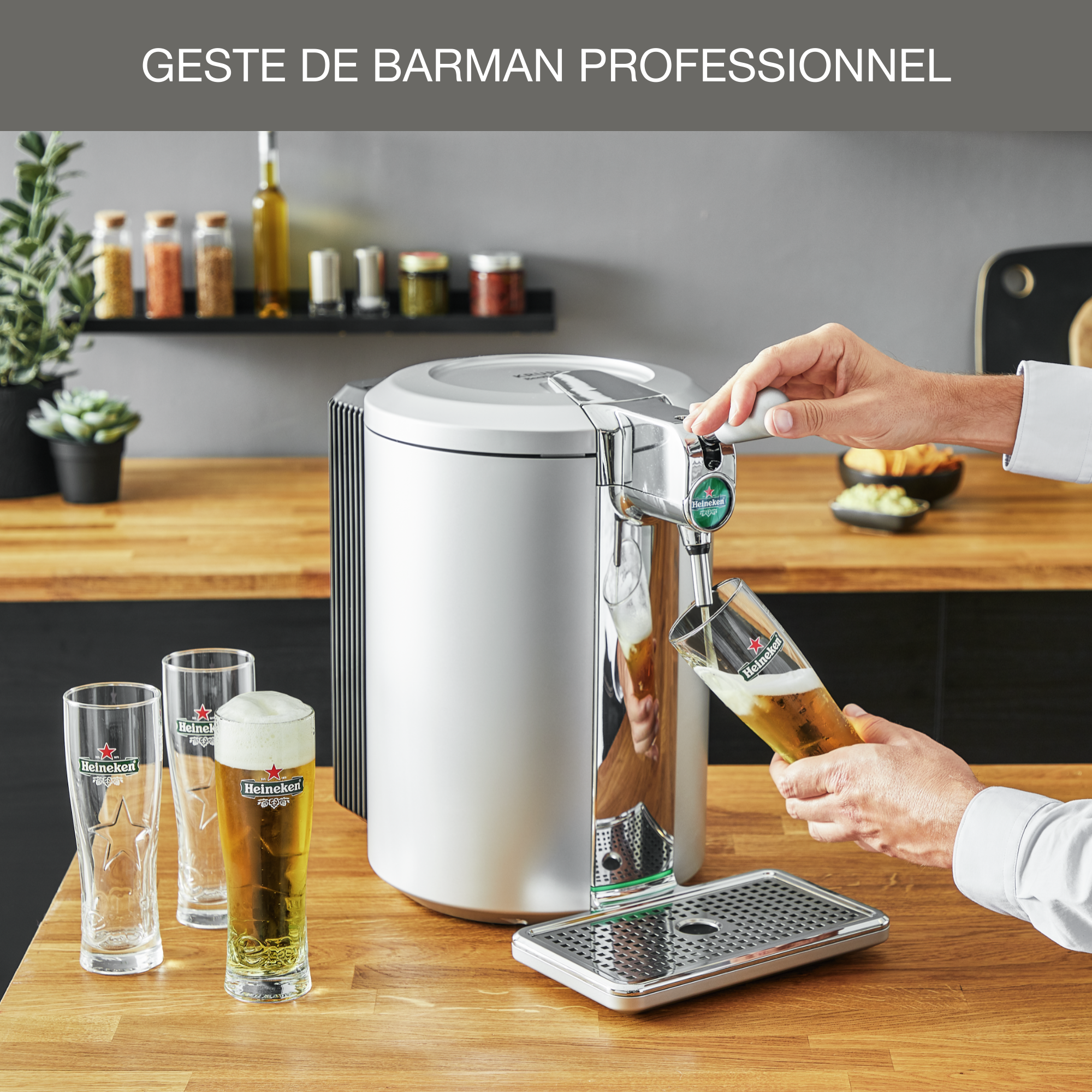 BEERTENDER COMPACT SILVER