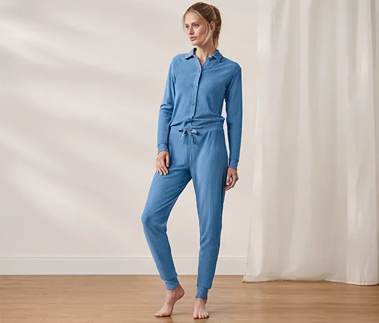 Gerippter Loungeoverall