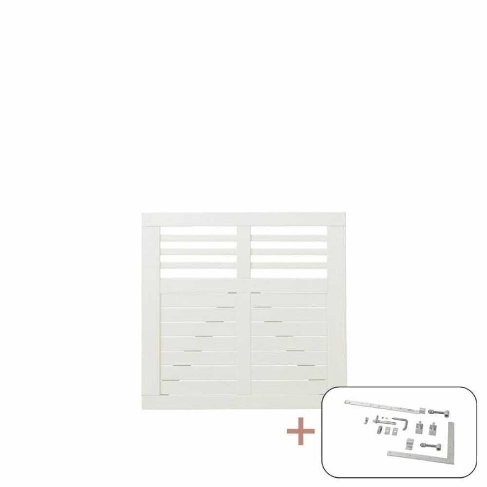 PORT PLUS DECORA 100X95CM HVIT
