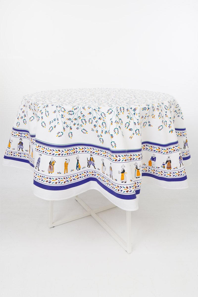 Nappe ronde - Fête de Cornouaille