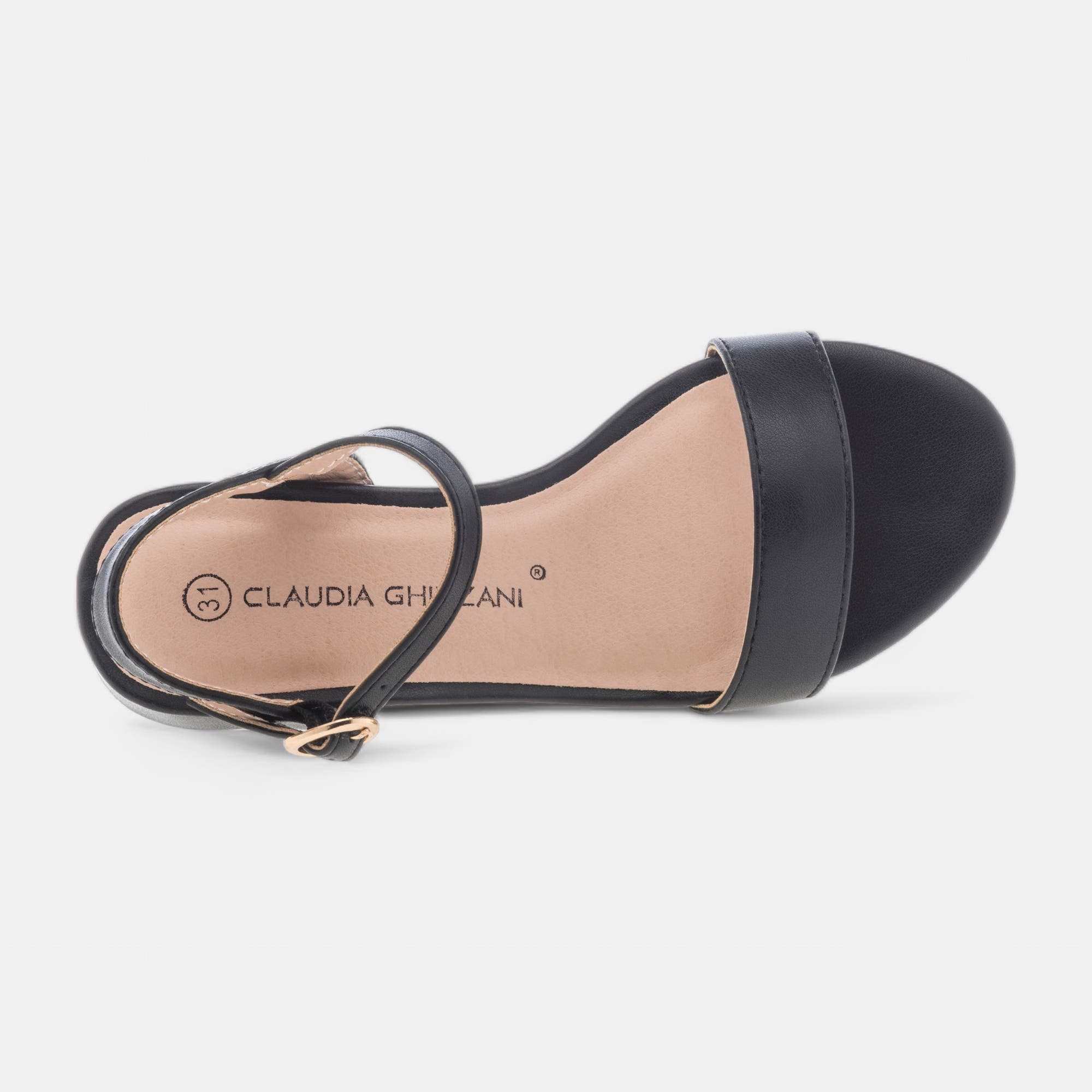 Nu-pieds Fille noir