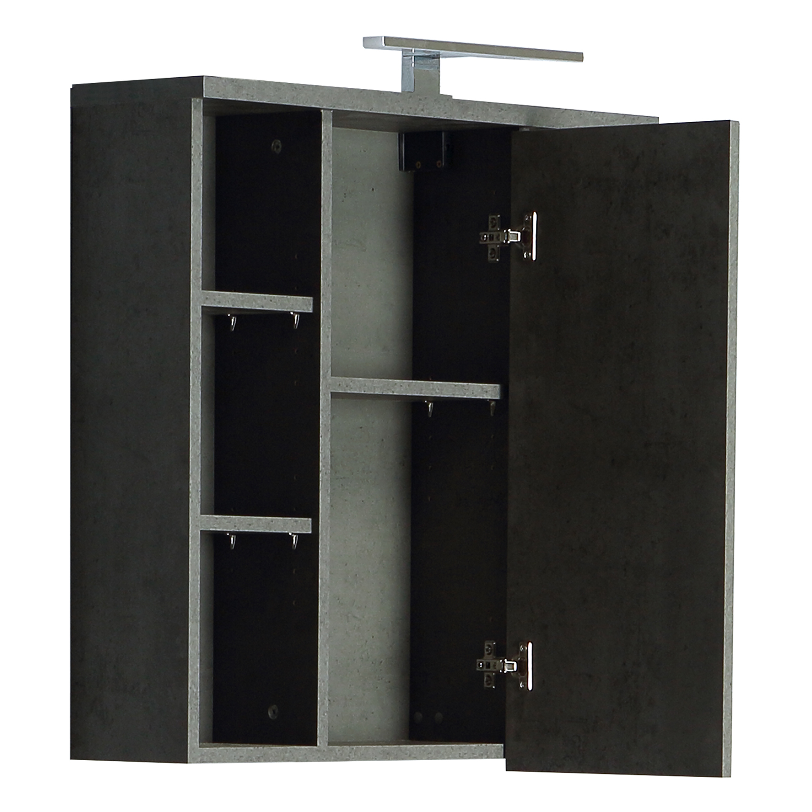 Spiegelschrank - Beton - mit Beleuchtung