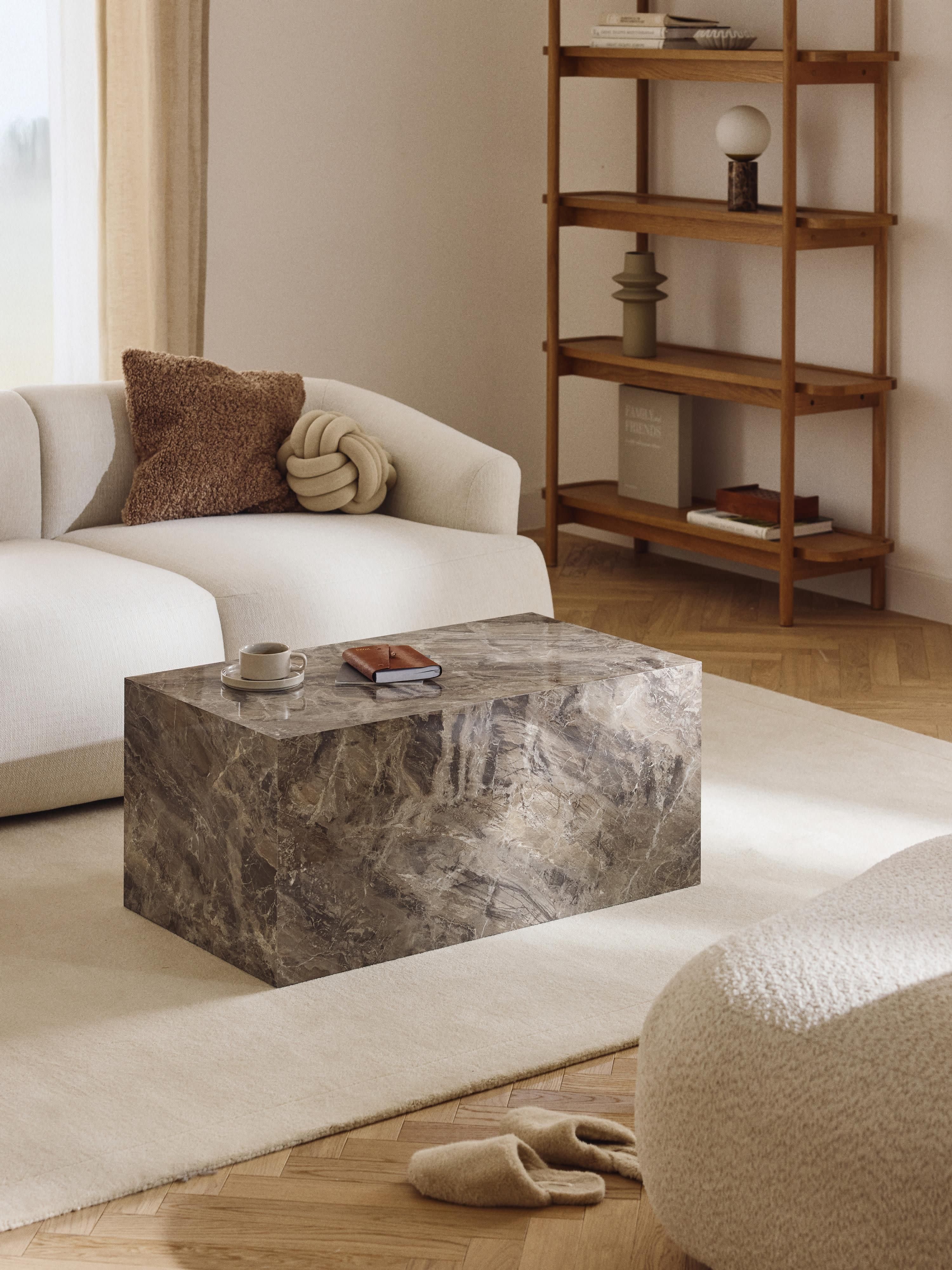 Salontafel Lesley met marmerlook