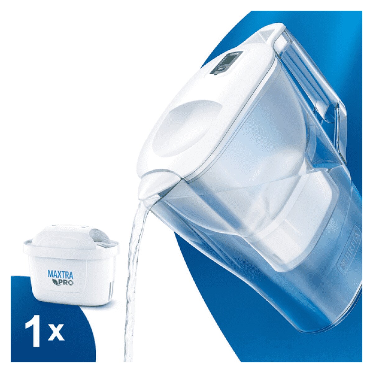 Brita Aluna Wasserkanne white Maxtra Pro All-in-1 Filterkartusche