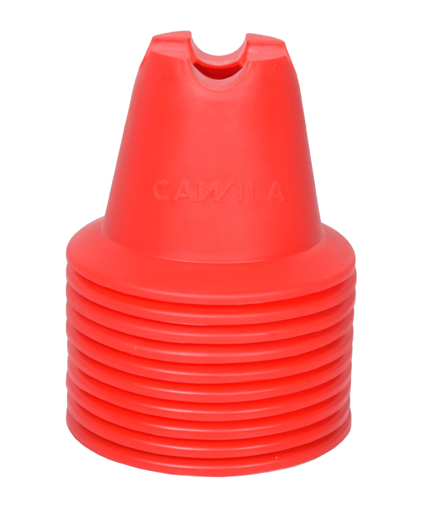 Cawila Mini-Pylone 10er Set Rot