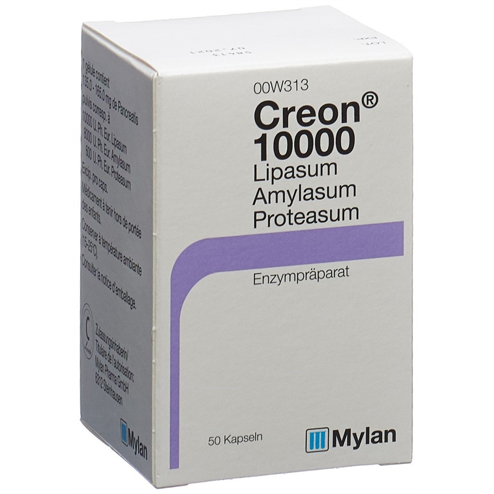 CREON 10000<br>50 Stück, Dose, Hartkapsel