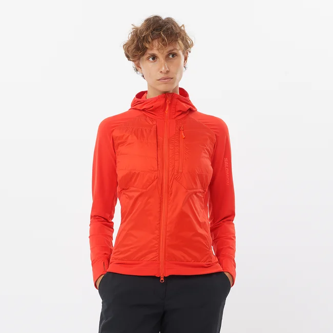 ELIXIR HYBRID  Veste isolante à capuche pour femme