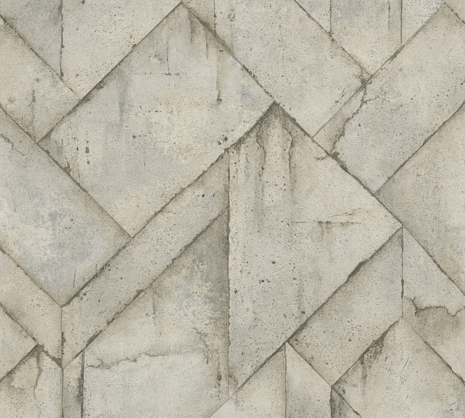 Vliestapete INDUSTRIAL - beige-braun - 10 Meter