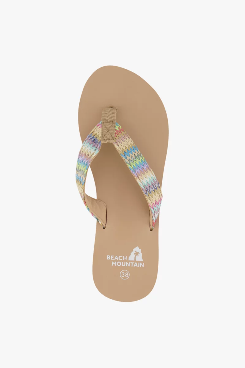 BEACH MOUNTAIN Raffia Damen Flip Flop