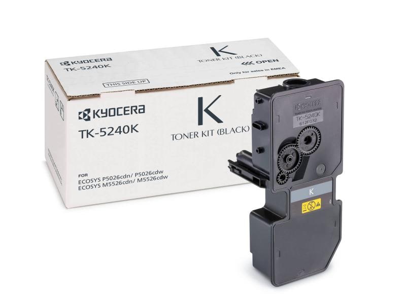 Kyocera Toner TK-5240K Black Toner, Black