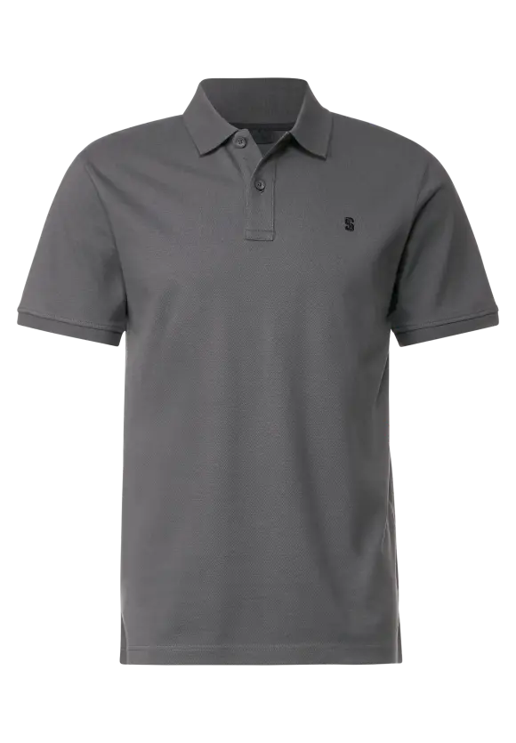 Piquée Poloshirt - ash grey