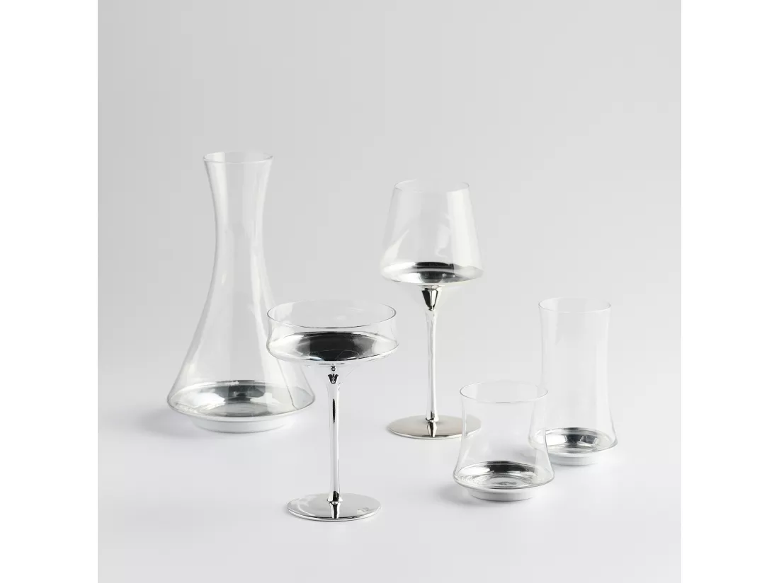 Verre À Vin Helena Argent Moyen 24.5 x 10.5