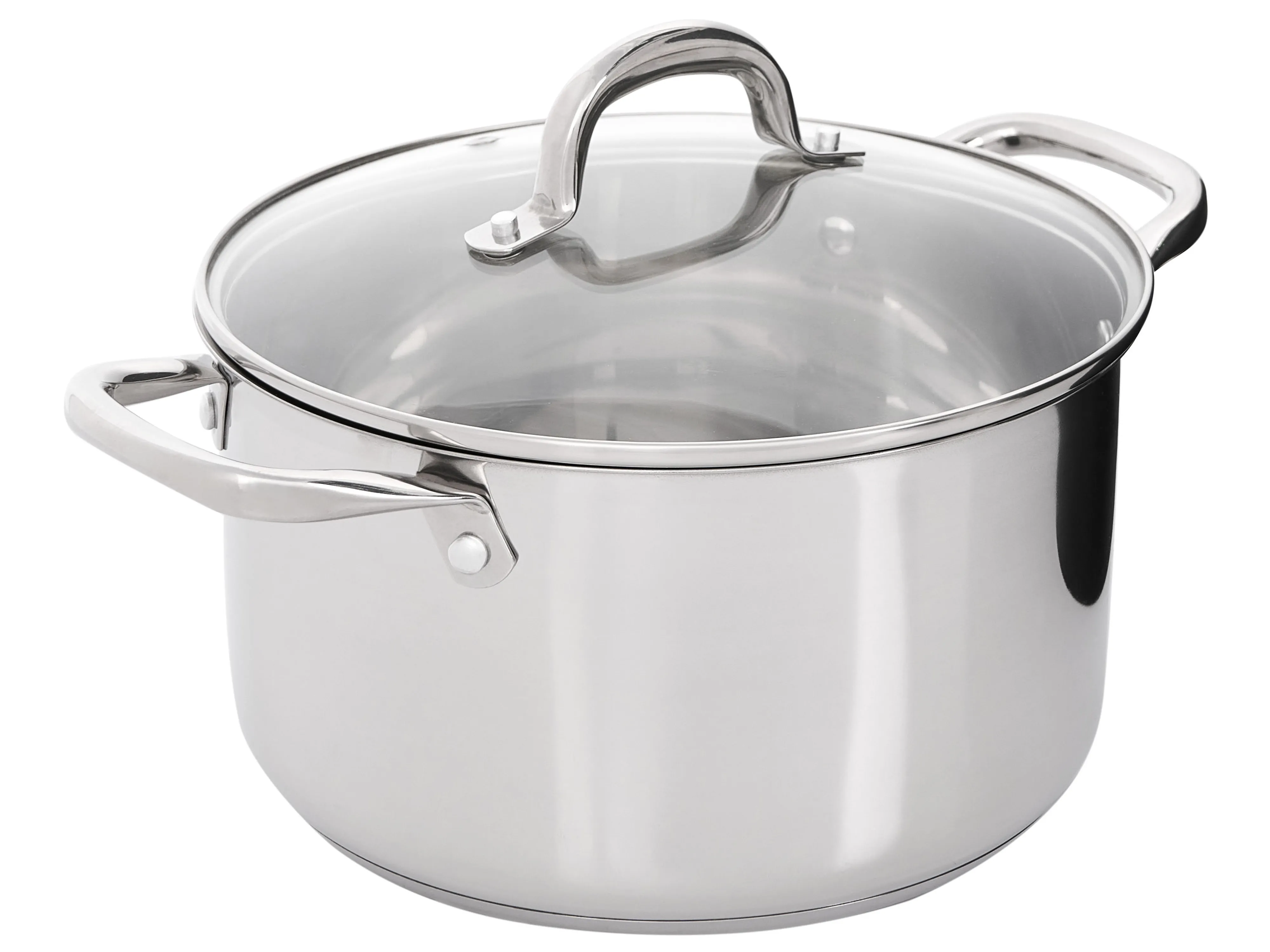 7-delige pannenset PRIMECOOK Roestvrij staal Zilver