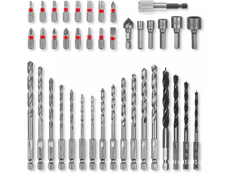 Einhell Bit-Set L-CASE Kassette 40tlg LS Bohrerset und Bitset