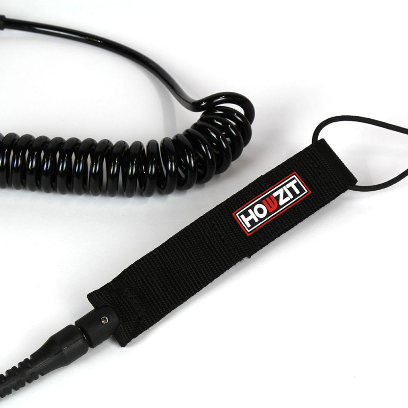 LEASH DE WINGFOIL CEINTURE COIL HOWZIT NOIR