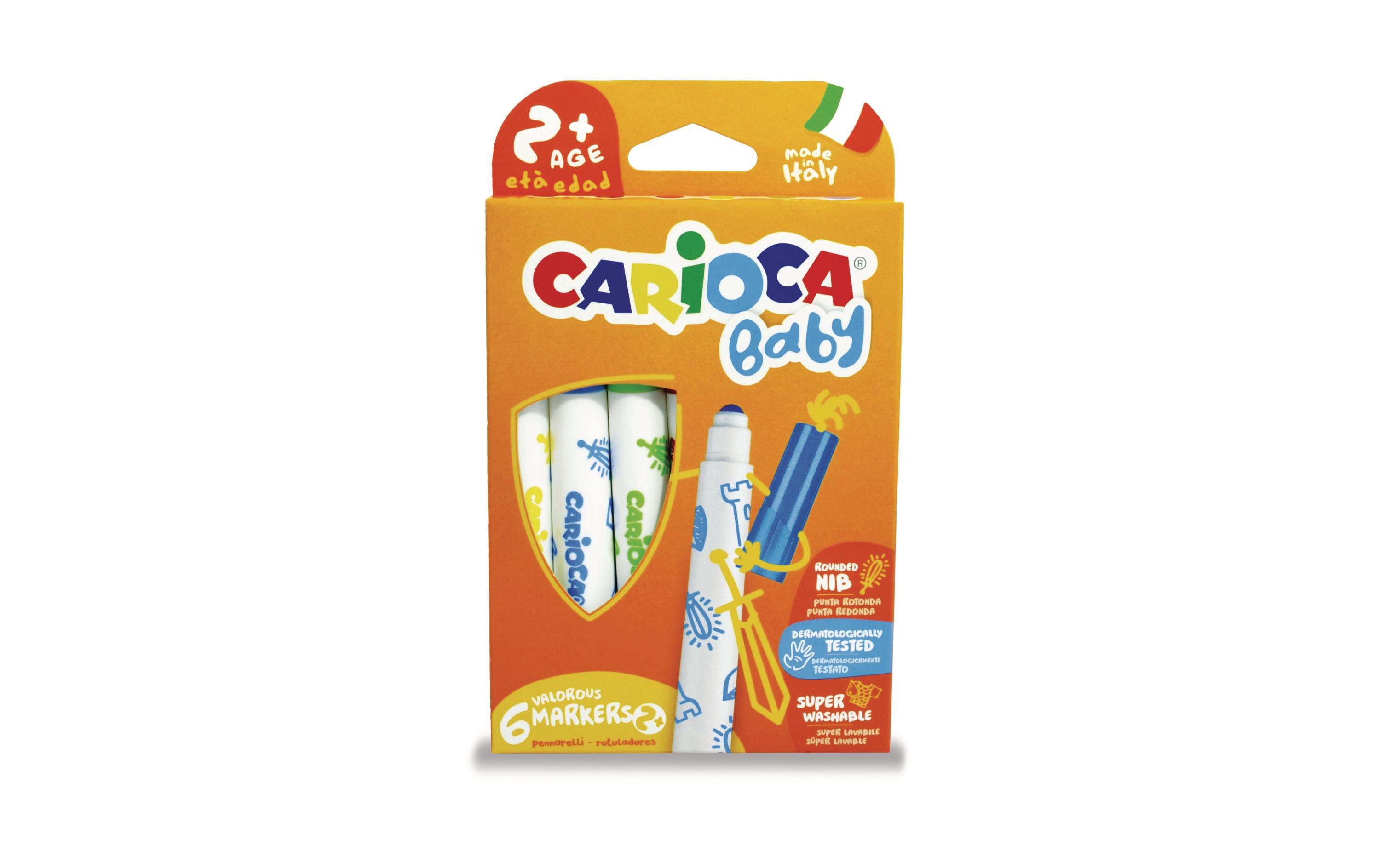 Filzstift Baby 2+ 6 Stück, MehrfarbigFarbstifte