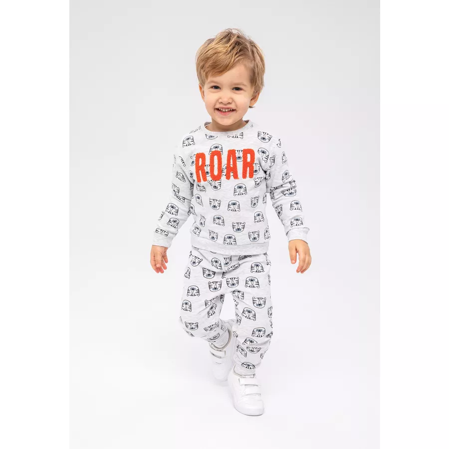 MINOTI Jogginganzug ROAR Grau