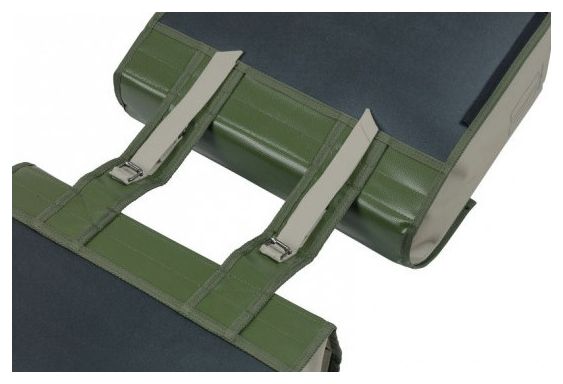 Sacoches de Porte-Bagage Basil Urban Load 53L Vert Mousse/Sable