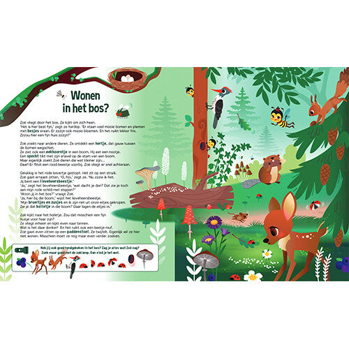 Lantaarn publishers lees- en zoekboek speuren in de bijenwereld
