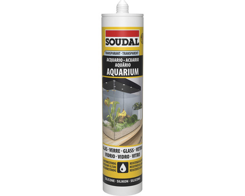 Soudal aquarium siliconen transparant 290 ml