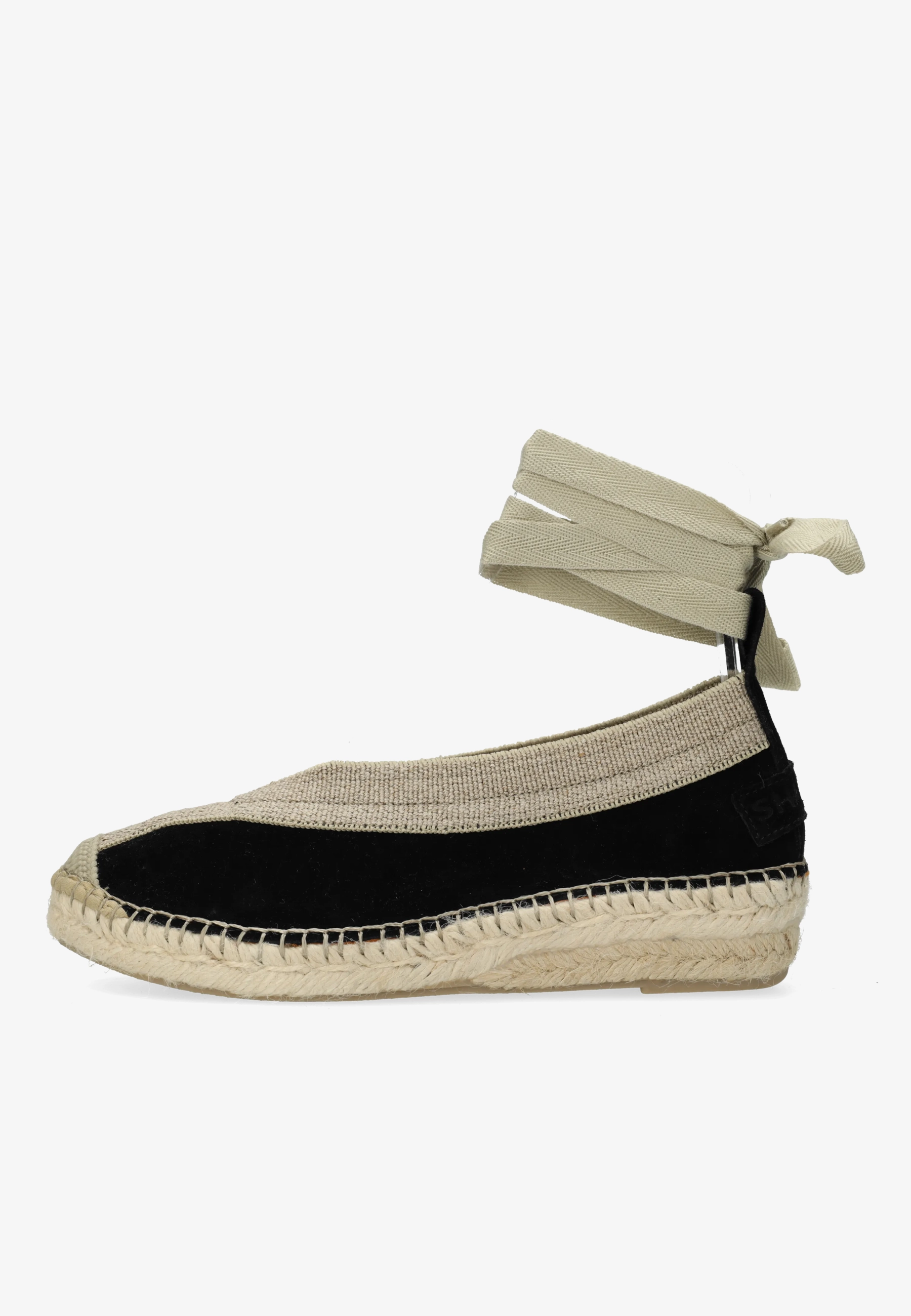 PALMA Kimono Espadrille suede Black