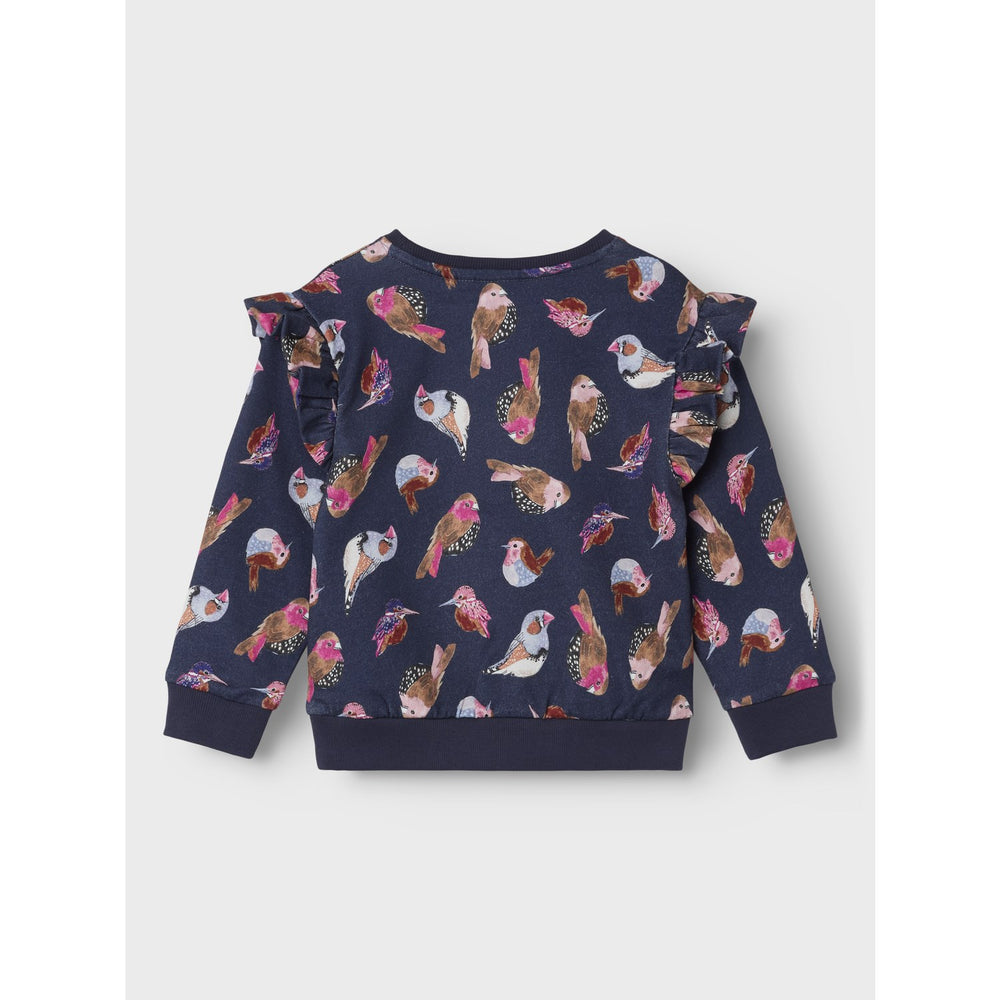 Køb Name It Peacoat Niasigne Regular Heavy Jersey Bluse