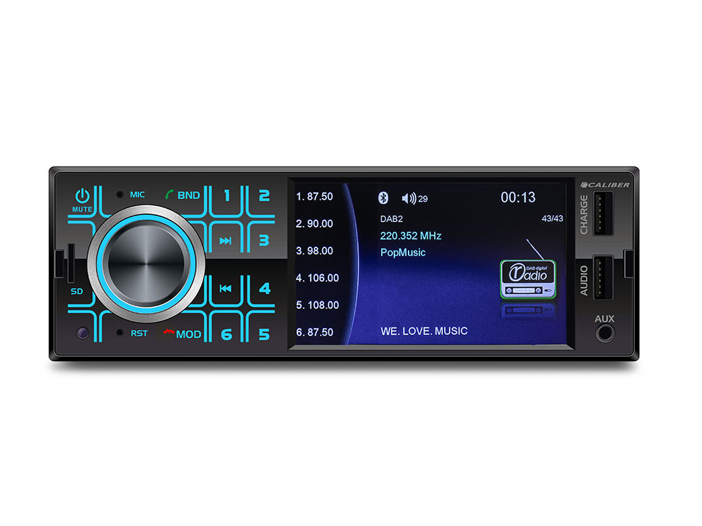Caliber RMD404DAB-BT Autoradio