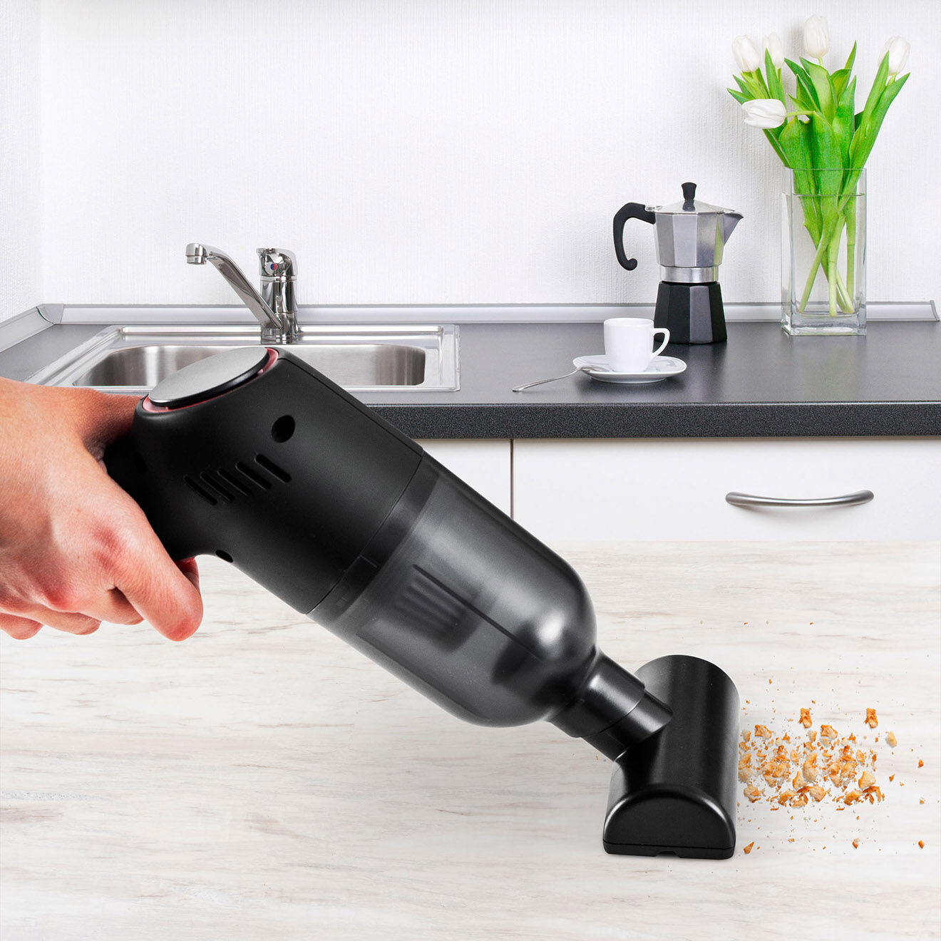 Vortex Aspirateur à main sans fil noir