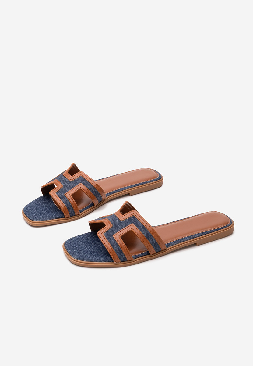 Mules plates femme  Zoralia jeans