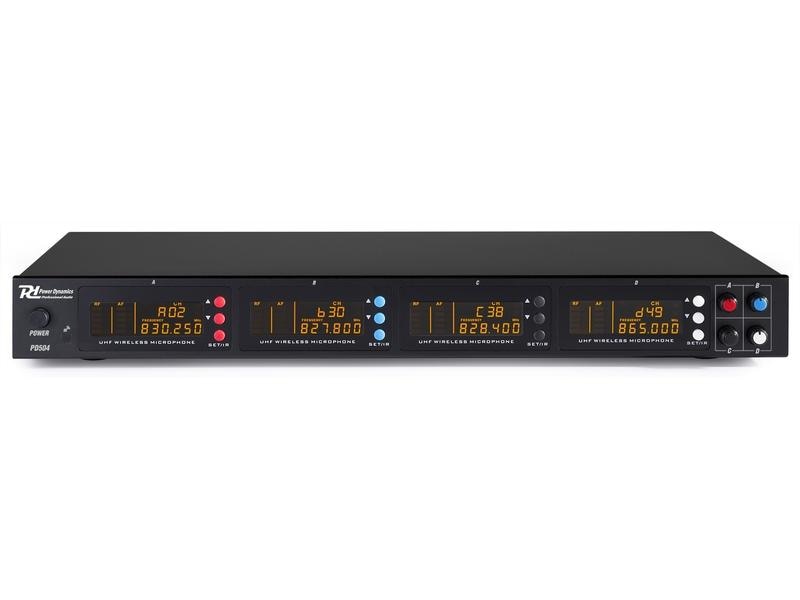 Power Dynamics Funksystem PD504H Wireless Mikrofon UHF Set