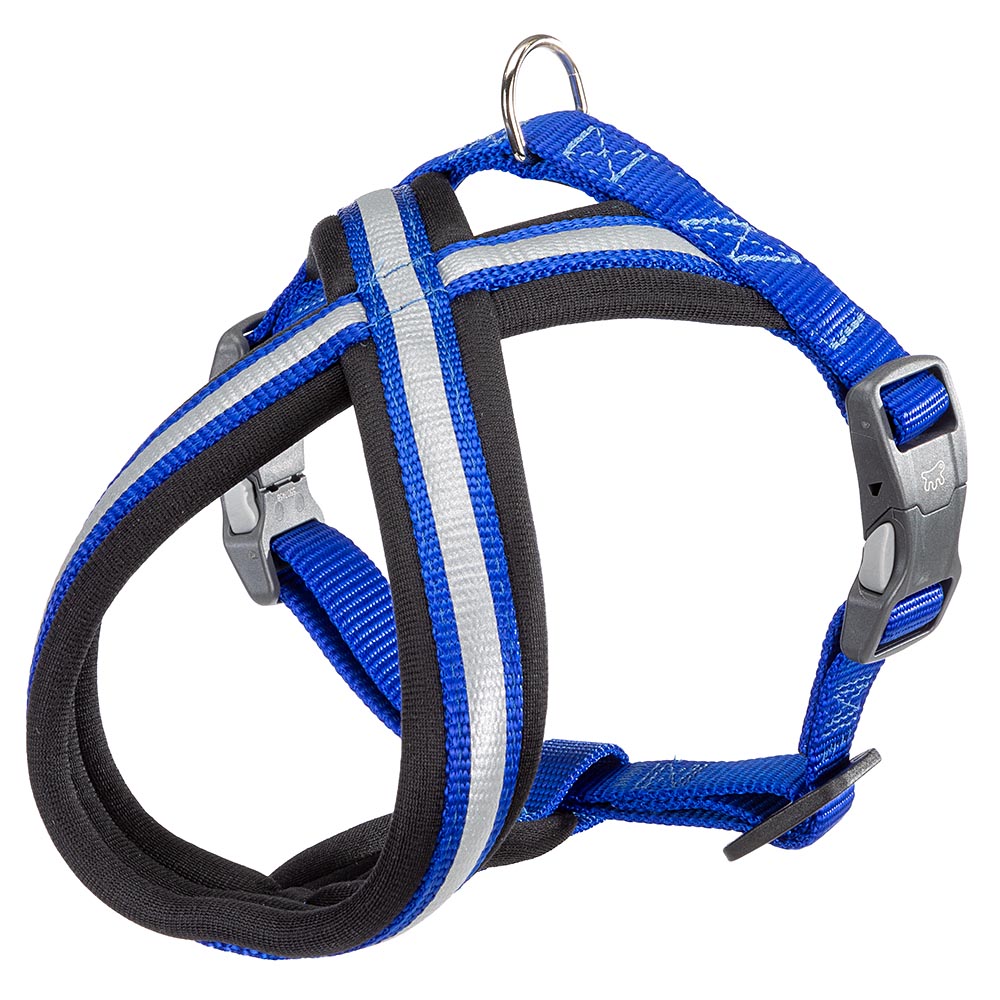 Harnais pour chiens petite taille daytona cross xs, réfléchissant, avec boucle magnétique