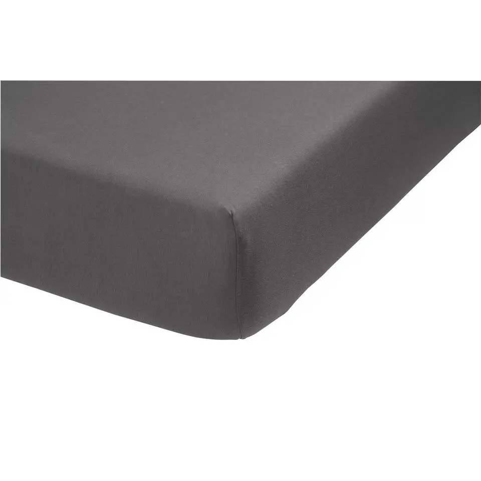 Ambiante Jersey - Hoeslaken - 180x200 - Antraciet