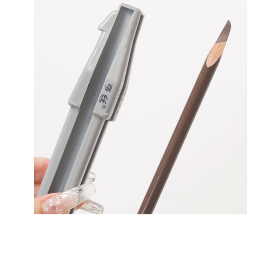 denivyse - Duckbill Eyebrow Pencil Sharpener / Sand Paper / Cutter / Set