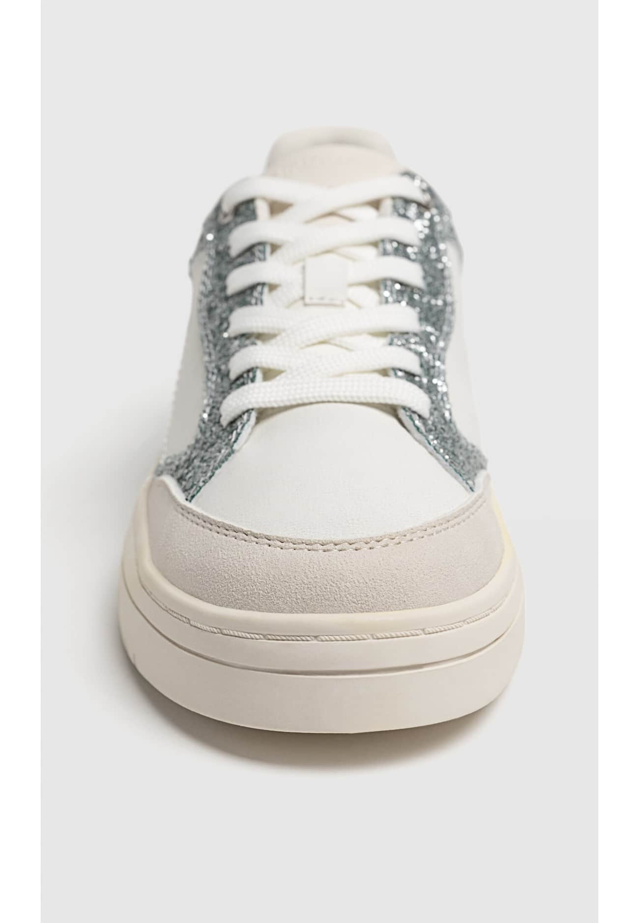 Tênis casuais com glitter