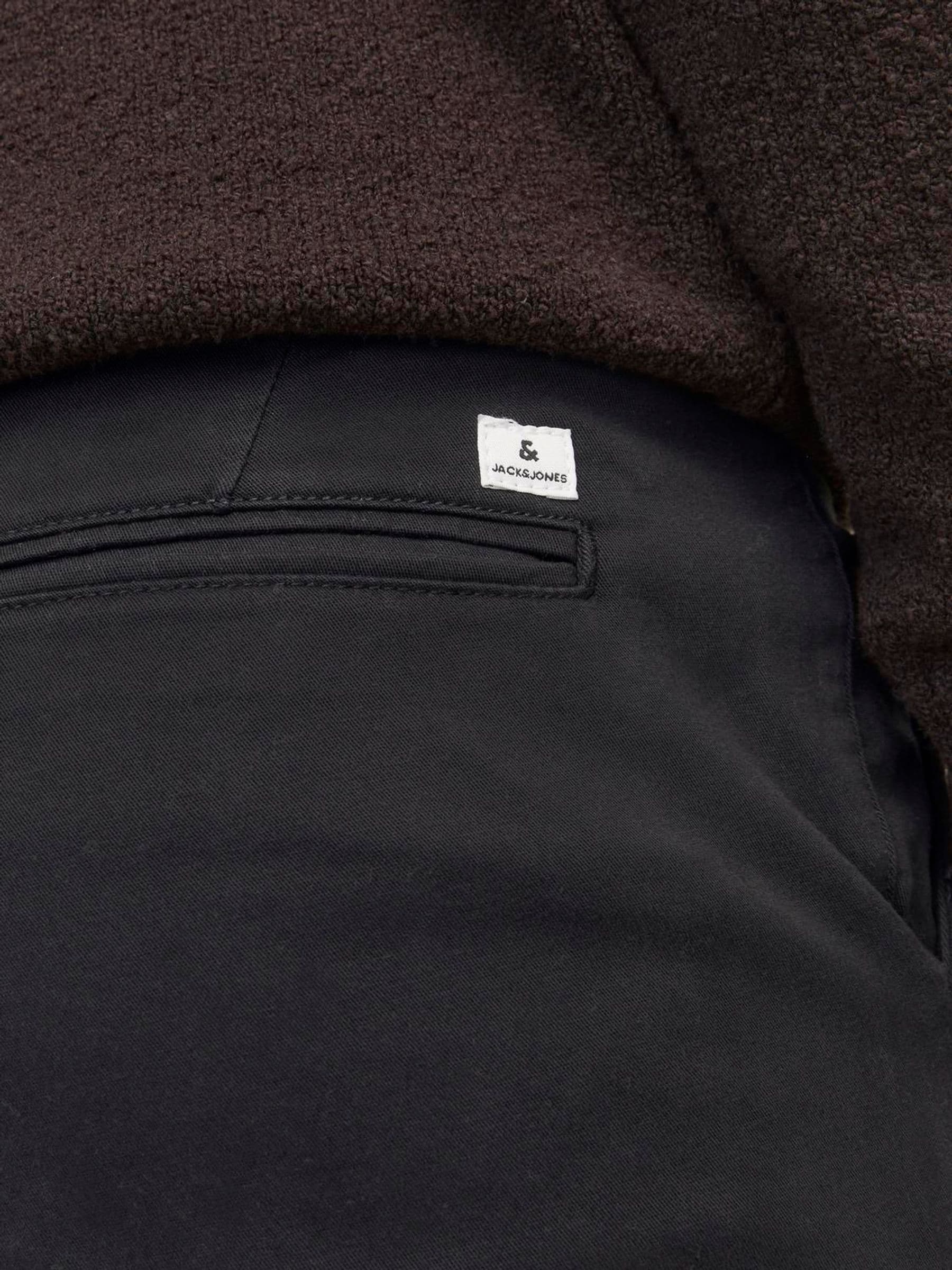 Zwart - JACK & JONES slim-fit chino