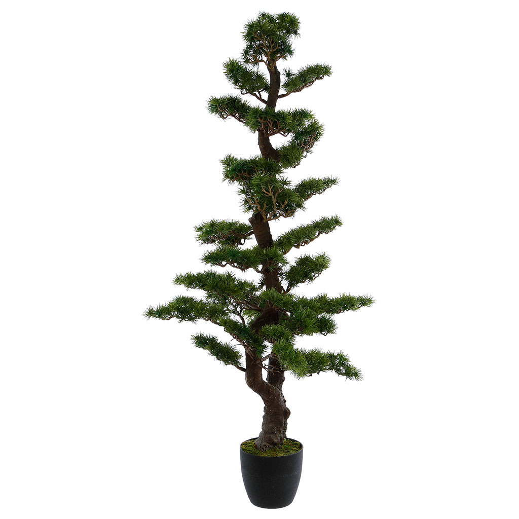 Bonsaï artificiel pot ciment H 149cm
