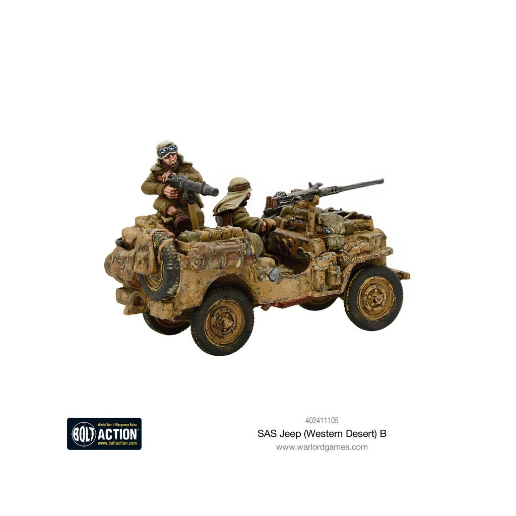 Bolt Action - Revised SAS Western Desert Jeep B