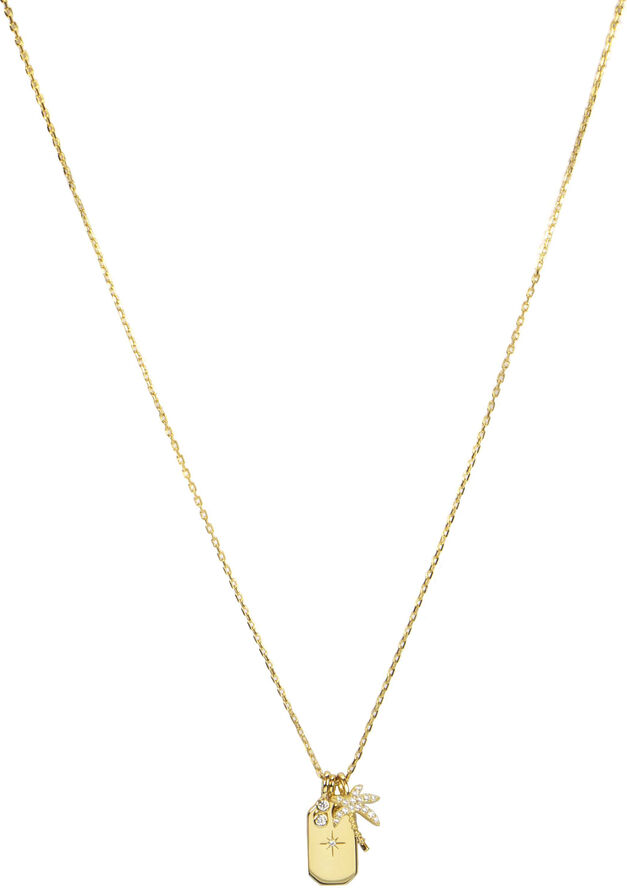 Hultquist Palm necklace Guld