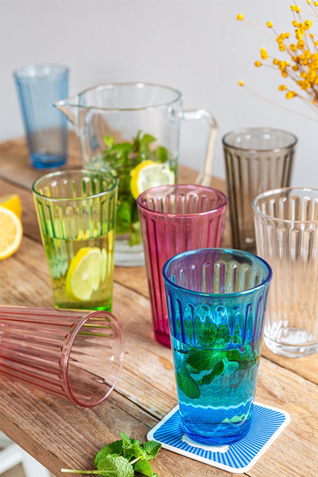 Ritzenhoff & Breker Longdrinkglas LAWE blau