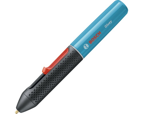 Gluey Lagoon Blue lijmstift inclusief USB-oplader, 2x oplaadbare batterijen en 20 lijmstiften Ø 7mm